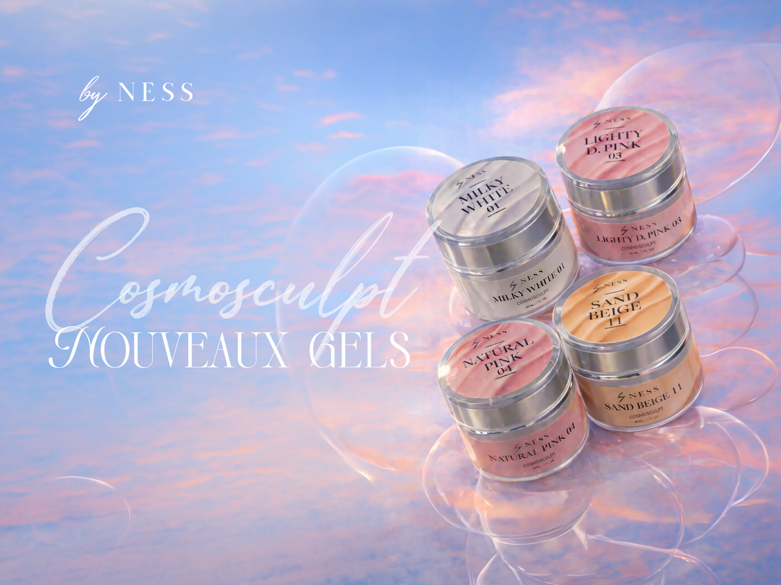 Nos nouveaux gels COSMOSCULPT sont disponibles !