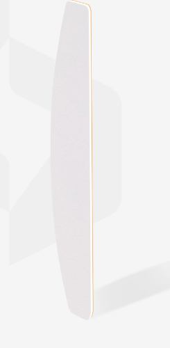 PACK DE RECHARGES DE LIMES ADHÉSIVES EN BLANC UNIQUEMENT AVEC MOUSSE POUR BASE DEMI-LUNE EXPERT 40, 180 GRIT (30 PCS)