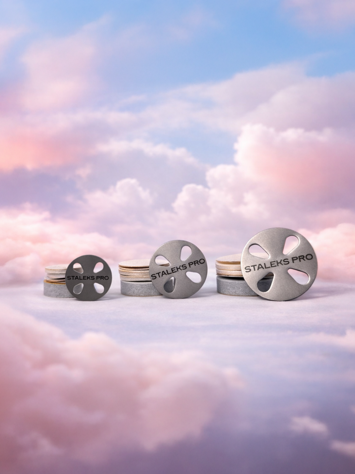 SET PÉDICURE PODODISC COMPRENANT UN DISQUE EXPERT S + 5 LIMES RECHARGES ADHÉSIVES GRAIN 180 (15MM)